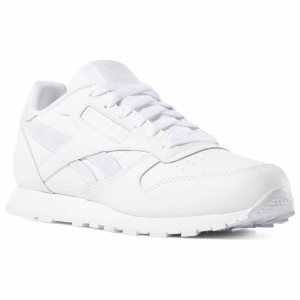 Adidasy Dziecięce Reebok Classic Leather Białe PL 14EYNLH